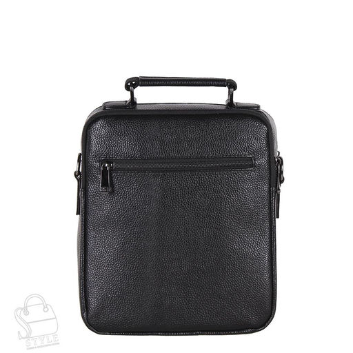 Сумка мужская кожаная 8208-5QH black Heanbag в Новосибирске