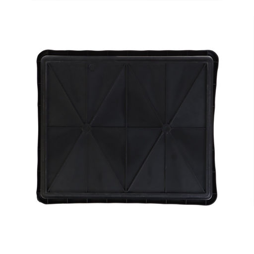 Цена за 2 шт. Ящик для рассады, 35×30×9 см, 6.5 л, пластик, чёрный