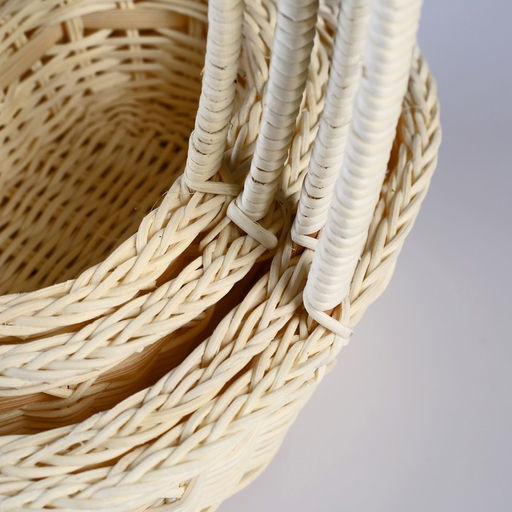 Корзина плетёная для хранения Natur, ротанг, бежевая, набор 4 шт.