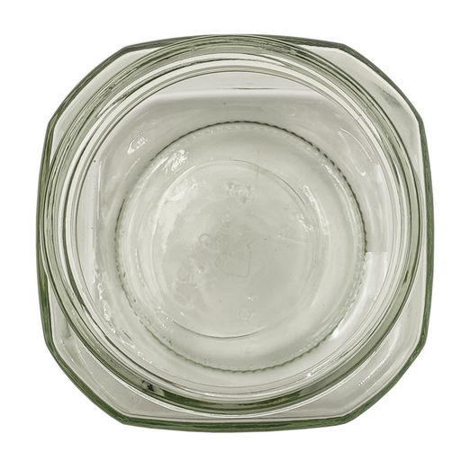 Банка стеклянная (под твист-офф 82мм) 0.43л квадратная