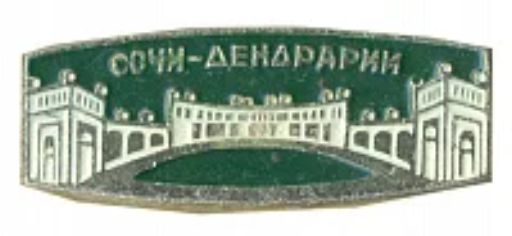 Значок Сочи-дендрарий