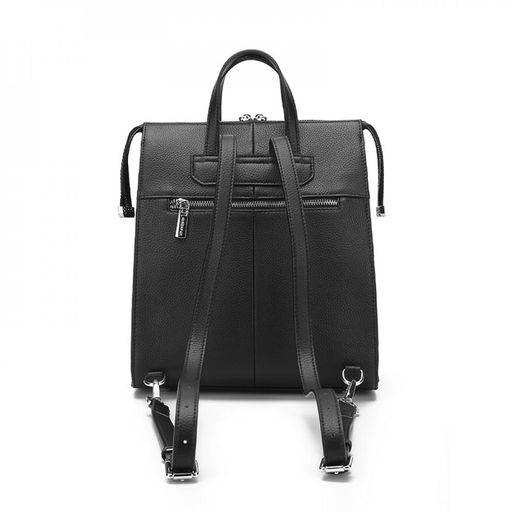 Рюкзак, кожа, MIRONPAN 6022 Черный  фото 3