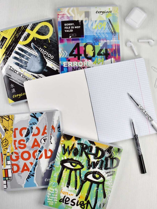 Тетрадь, 96 л, клетка, арт. 63165/ 5 НАСТЕННАЯ ЖИВОПИСЬ мягкий переплёт (2 скобы), обложка - выборочный ТВИН-лак, мелованный картон 190 г/м?, Упаковка Ассорти/