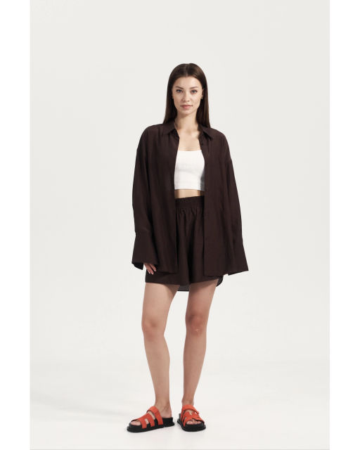 Костюм THE VERY 2409 коричневый  фото 4