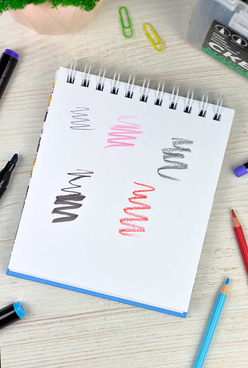 Скетчпад 155х180 мм, 80 л, блок - белый офсет 100 г/м?, арт. 62110 МЕГАПОЛИС - Феникс+ фото 4