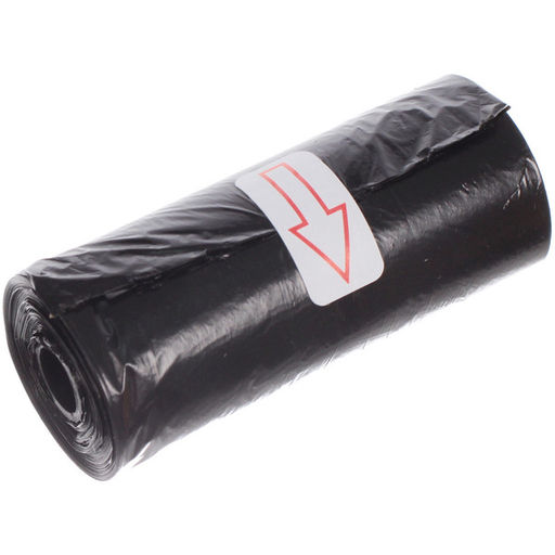 Цена за 6 шт. Контейнер с пакетами для уборки за собакой с карабином,цвет черный 15*8*4см Ultramarine