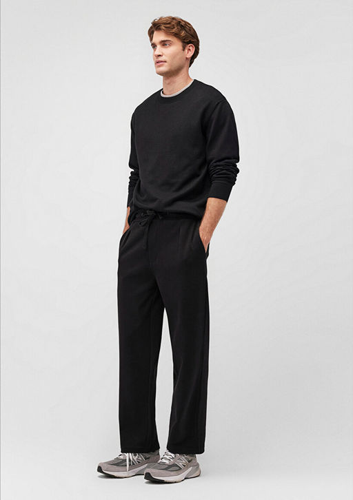 Siyah Basic Esofman Alt? - Mavi фото 2