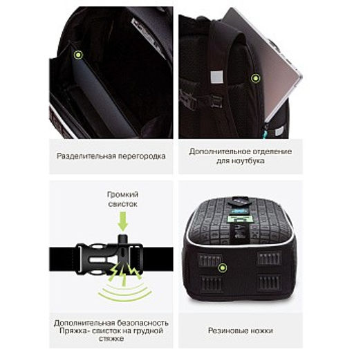 RAw-595-9 Рюкзак школьный - Grizzly фото 21