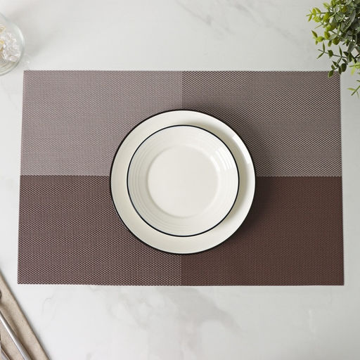 Цена за 12 шт. Салфетка сервировочная на стол «Настроение», 45×30 см, коричневая