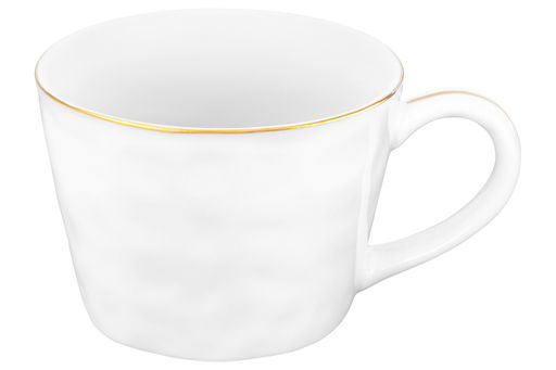 Кружка 300 мл 14*10*7,5 см Лошадь белая с золотом, фарфор - Elan gallery фото 4