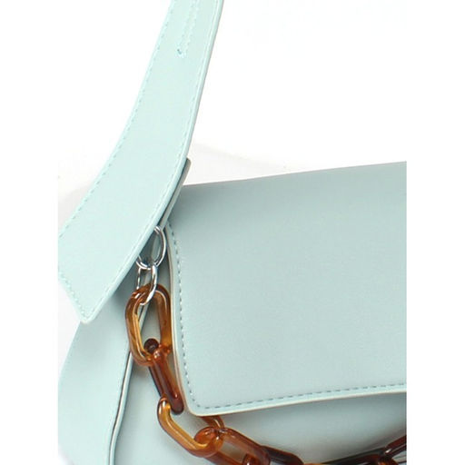 Сумка женская искусственная кожа RSR-Z 2111, 1отд, плечевой ремень, голубой SALE 260072 - Adelia фото 4