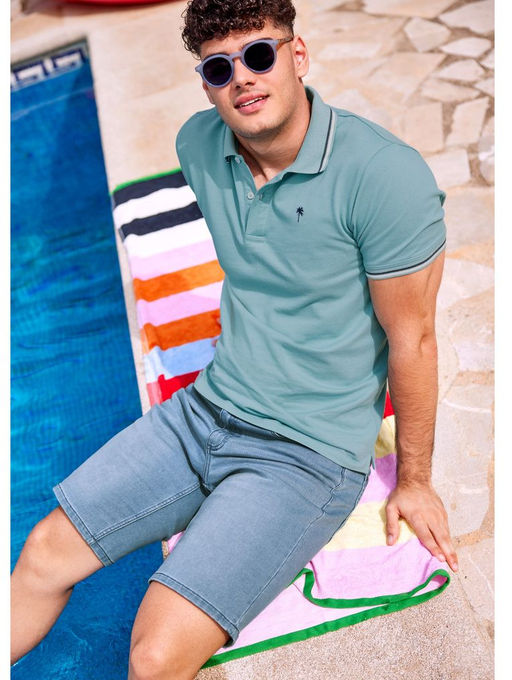 Мужские джинсовые шорты LIVERGY  фото 2