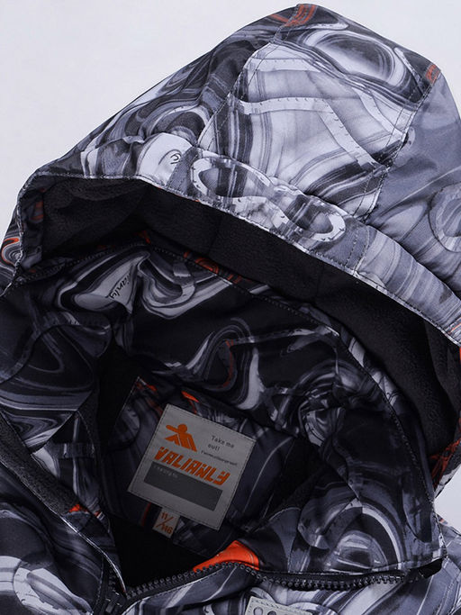 Горнолыжный костюм Valianly подростковый для мальчика темно-серого цвета 9229TC  фото 7