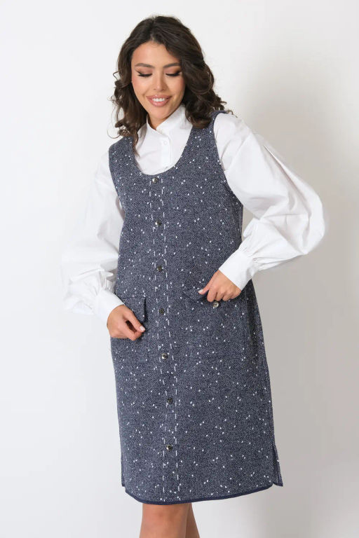 БЕЛАРУСЬ Платье Д 3480/т.джинс