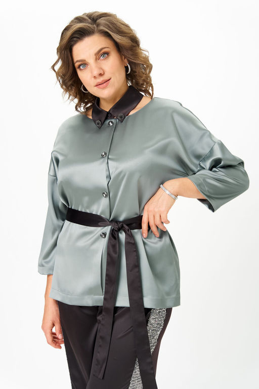 Блуза ANDINA CITY 5047-25 серый