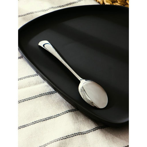 Ложка десертная из нержавеющей стали Доляна Таун, длина 18,5 см, толщина 2 мм  фото 2