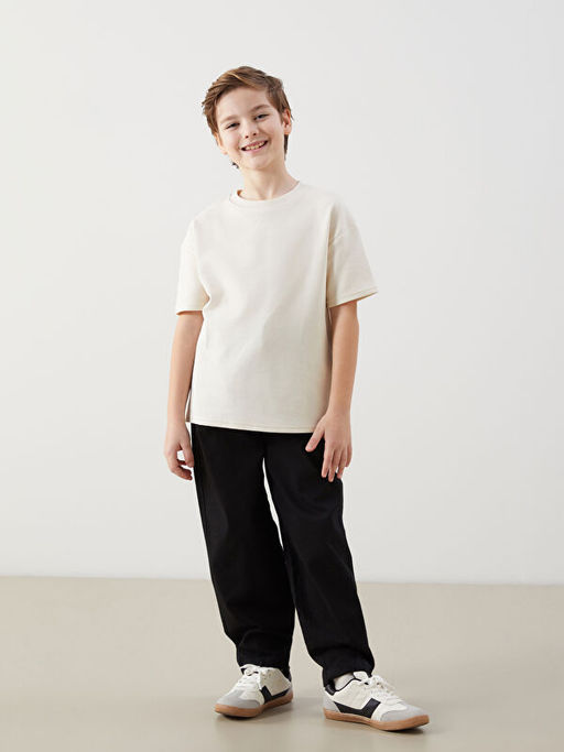 Bisiklet Yaka Basic Erkek ?ocuk Ti??rt