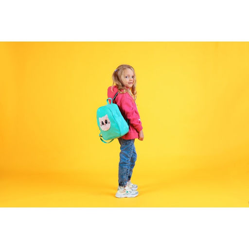 Рюкзак из искусственной кожи Котик, нашивка плюш, 27 х 23 х 10 см - NAZAMOK KIDS фото 8