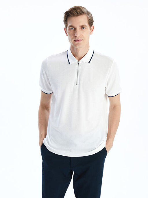 Polo Yaka K?sa Kollu Erkek Ti??rt