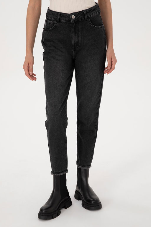 Kad_n Siyah Jean Pantolon - U.s. polo assn фото 2