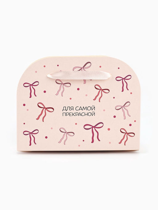 Цена за 5 шт. Коробка для цветов складная Счастье, сердечки, 17?13?7 см