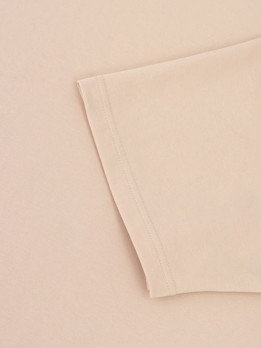 Футболка женская MINAKU, over size (44-48), бежевая