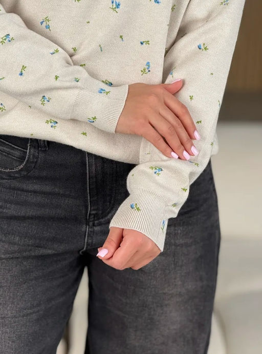 K13200 Джемпер (вязаный трикотаж) БЕЖЕВЫЙ