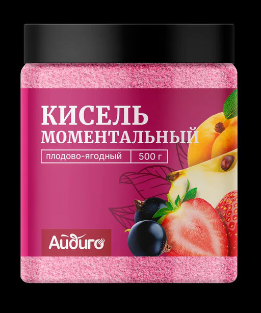 Кисель моментальный плодово-ягодный 500г - Айдиго фото 6