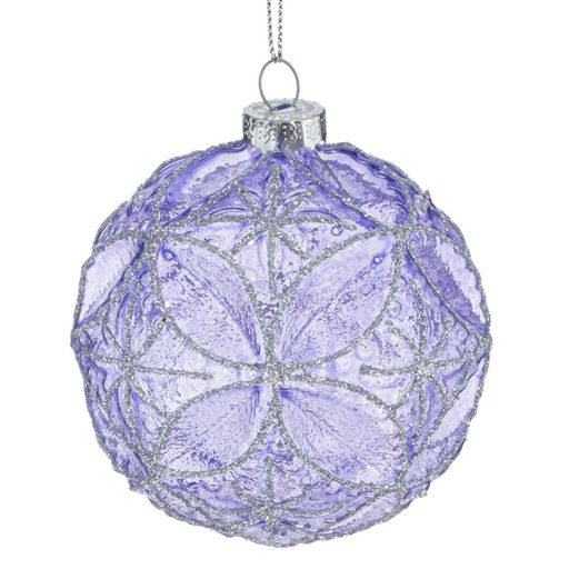 Украшение новогоднее "Шар", D 8 см, L8 W8 H10 см, 2в.