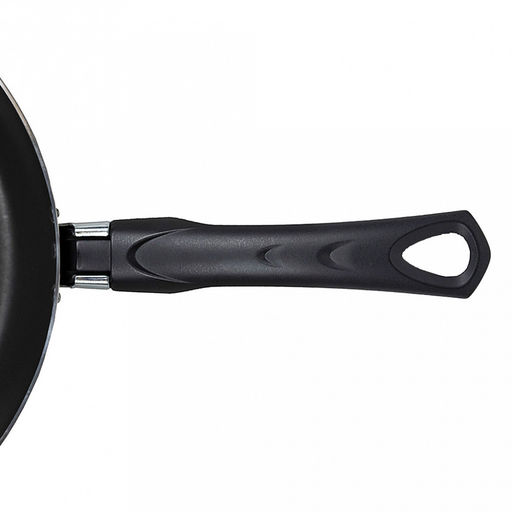 "Атлас" Сотейник с антипригарным покрытием д26см, h7см, s1,5мм, 2 бакелитовые ручки (Россия)