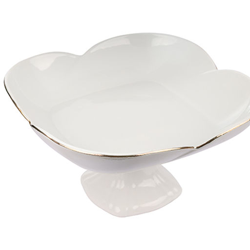 90065-632L Фруктовница на ножке керамика LR (х8) - Mayer&boch фото 2