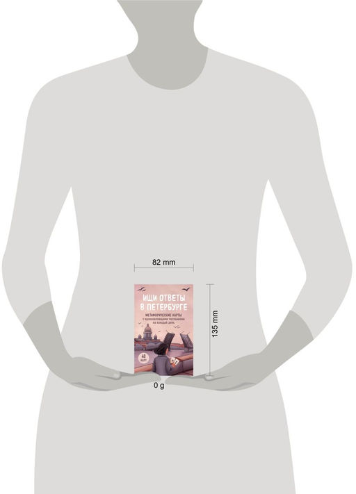 Ищи ответы в Петербурге. Метафорические карты с вдохновляющими посланиями на каждый день (40 шт.)