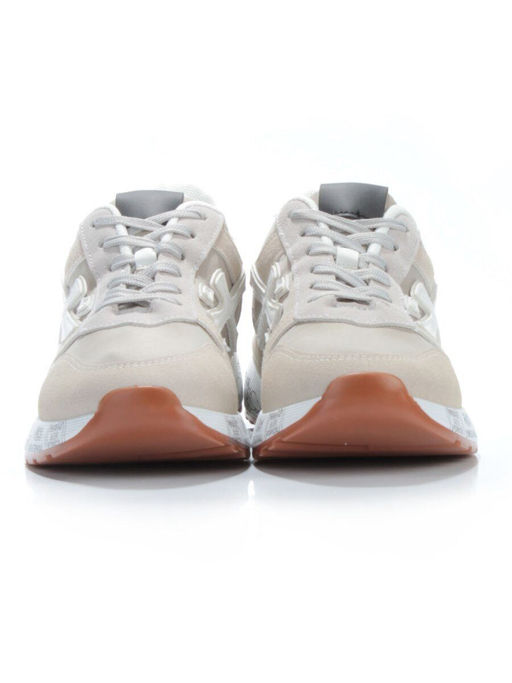 05-6026-209 BEIGE/GRAY Кроссовки женские (искусственные материалы) - No name фото 11