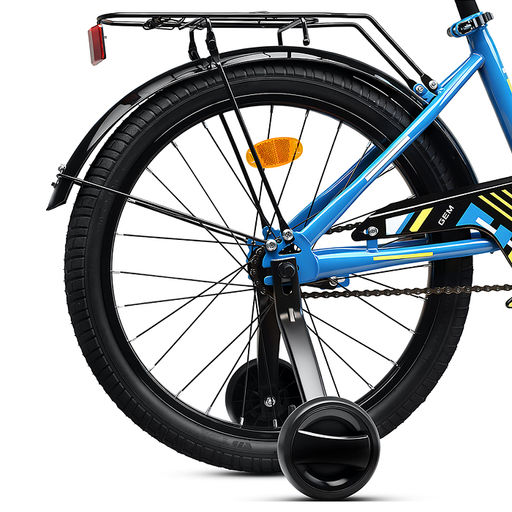 Велосипед 20" Rocket Gem, цвет голубой