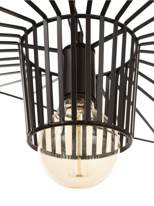 Светильник Mia 1×40 Вт Е27 черный 54×57×13 см