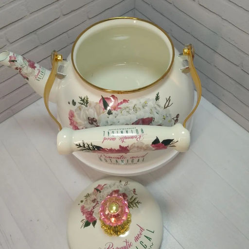 Чайник эмаль 2,8 л "Романтика" арт. VL129 (97563)