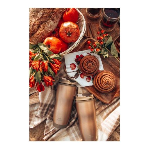 Термокружка дорожная Walmer Choco, 0.45 л, цвет шоколад  фото 6