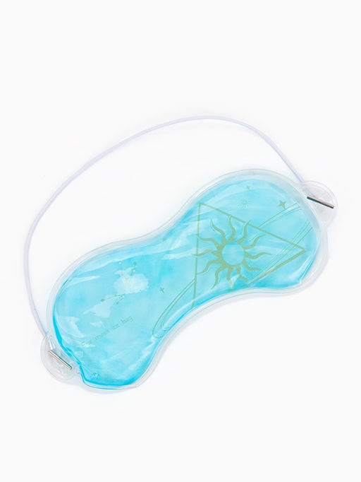 Цена за 2 шт. Маска для лица гидрогелевая День, 18.5?7.5 см, голубая