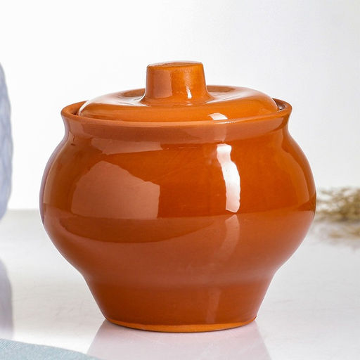 Горшочек для запекания Кунгурская керамика «Стандарт», 400 мл, керамика, коричневый