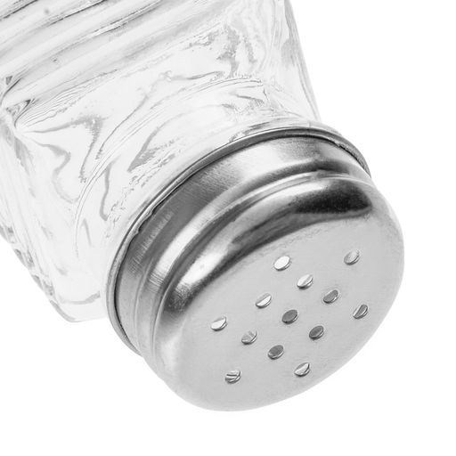 Солонка 8,8*3,4см, стекло, сталь, арт. 828-265