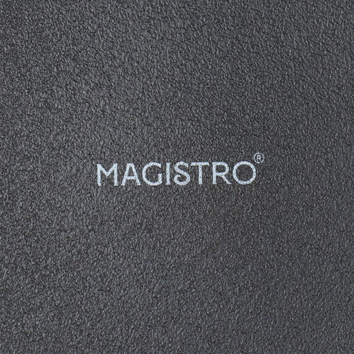 Набор тарелок фарфоровых десертных Magistro Lofty, 6 предметов: d=20 см, цвет чёрный