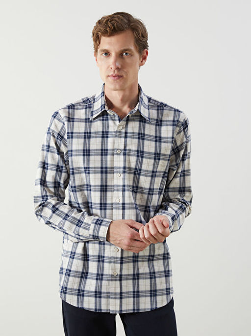 Regular Fit Ekose Erkek G?mlek