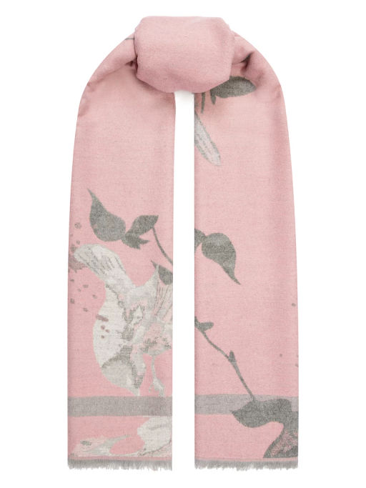 Палантин жен. виск+шерсть 60х180 LE33-908-05 - Labbra фото 2