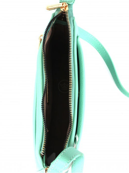 Сумка женская искусственная кожа DJ-СМ 7336-TURQUOISE, 1отд, плечевой ремень, зеленый SALE 263899 - Adelia фото 7