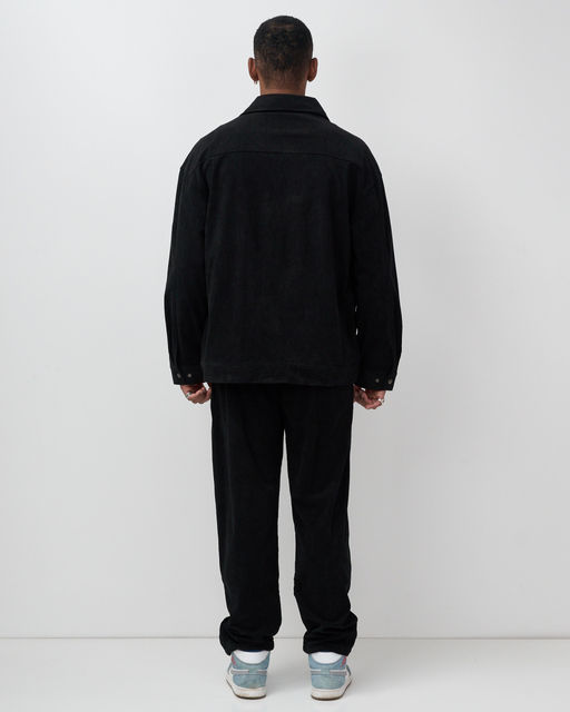 Спортивный костюм мужской весна-лето черного цвета 55040Ch - Mtforce фото 4