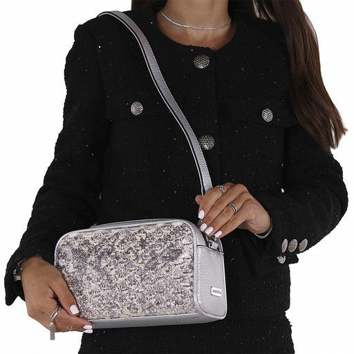 Сумка 29018-10 silver Velina Fabbiana-Safenta