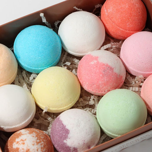 Бомбочки для ванны Bath bomb, 12 шт.× 40 г, BEAUTY FOX