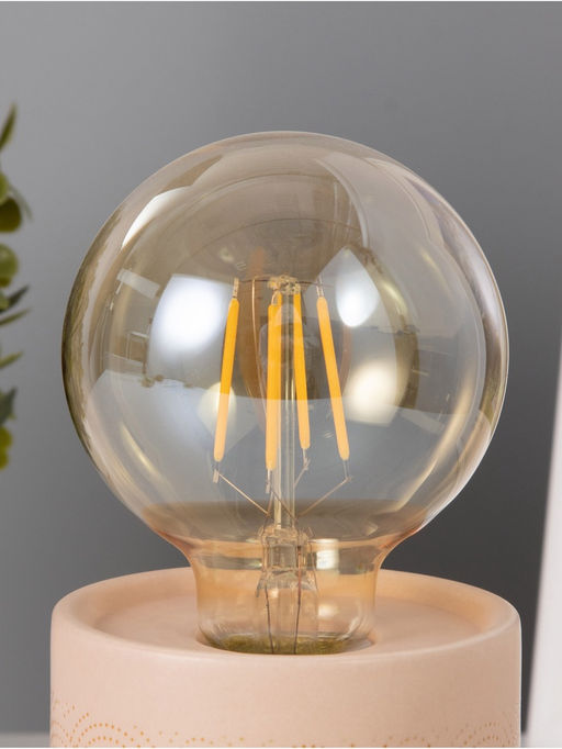 Светильник Цилиндр большие сердца LED 2хАА 8.5?8.5?17 см