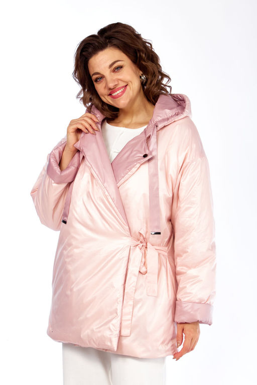 Куртка Diamant 2116 пудра-розовый  фото 6