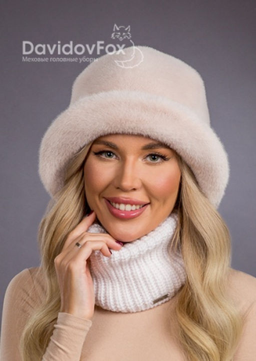 Шапка Шляпка экомех панама зефир